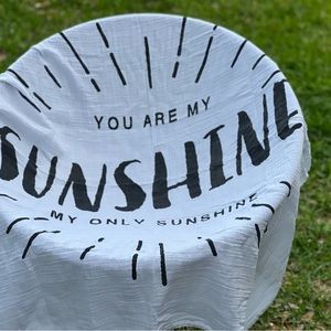 You are my sunshine swaddle blanket